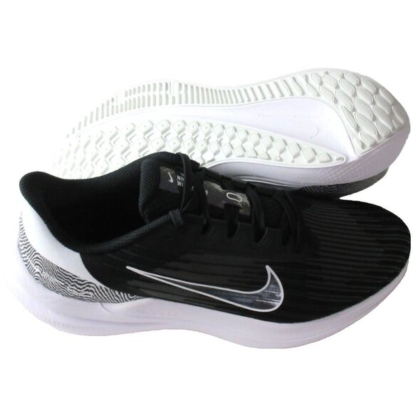 Nike Women's Air Winflo 9 PRM Running Training Shoes Black White Sizes NIB - Picture 2 of 5